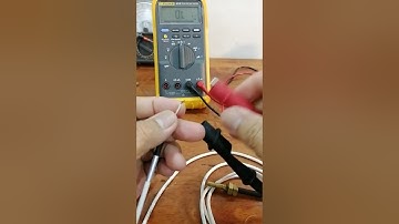 Basic testing of Thermistor Sensor - PTC & NTC