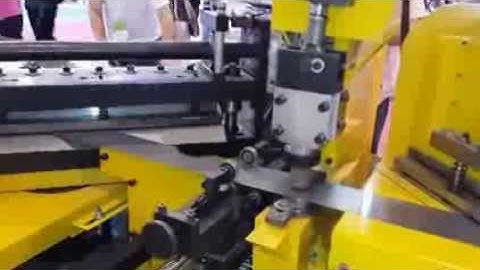 CNC CRGO step lap lamination core cutting machine, small size, compact structure