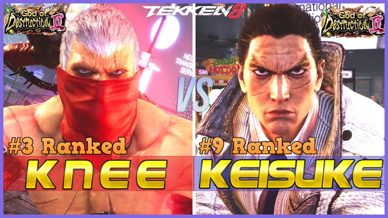 T8 ▰ KNEE (#3 Ranked Bryan) vs KEISUKE (#9 Ranked Kazuya) ▰ Tekken 8 High Level Gameplay