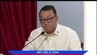 Hala! Former President Duterte, et al, pwedeng i-turn over sa ICC - Rep. Joel Chua