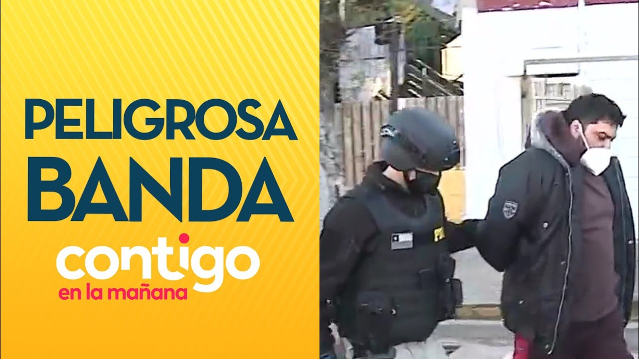 La caída de la peligrosa banda Pato de las Dunas en Barrio Chino de Lo Espejo - Contigo en La Mañana