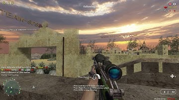 COD 2 Sniper Server: Player using aimbot