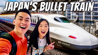 First Time Riding JAPAN'S SHINKANSEN🇯🇵 (How To Get From Tokyo to Takayama)