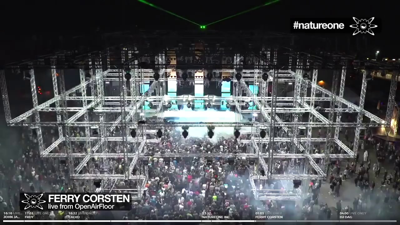 Nature One 17 Ferry Corsten Liveset Youtube