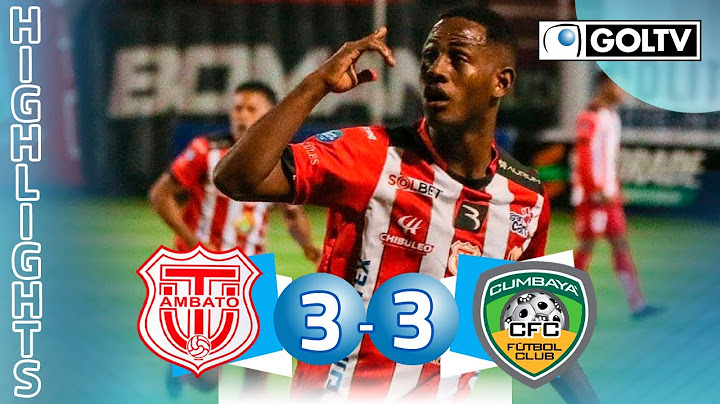 Técnico Universitario 3 - 3 Cumbayá | GOLES | Liga Pro Ecuador
