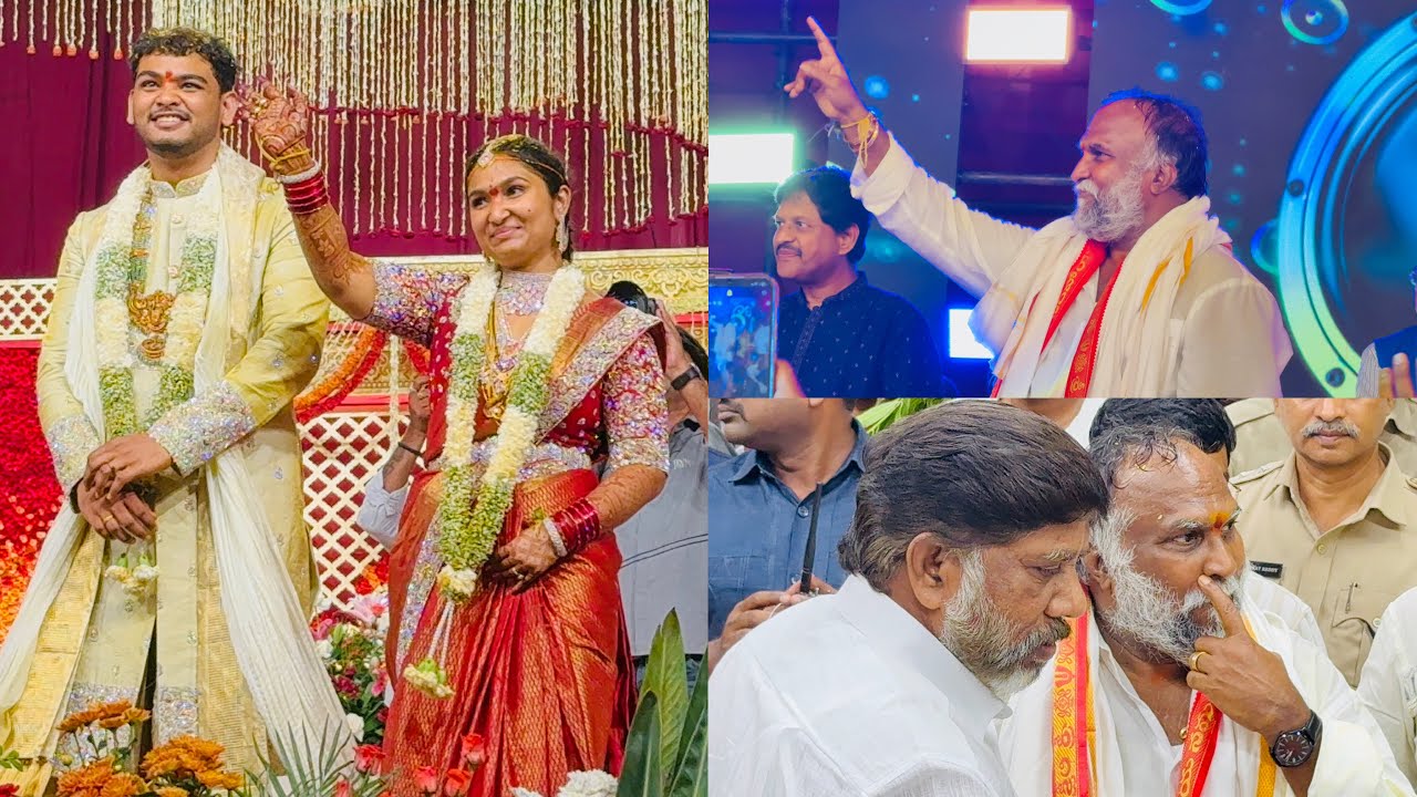 Jagga Reddy Daughter Jaya Reddy Marriage Ceremony | Deputy CM Bhatti Vikramarka | Jagga Reddy Dance 