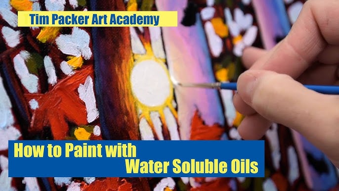 PAINT TALK: Water Mixable Oil Paint - Everything you need to know