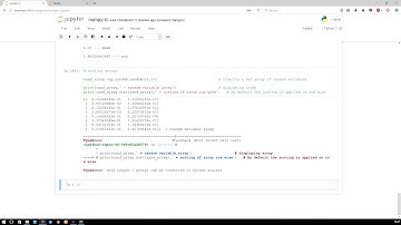Python Numpy - sorting #6