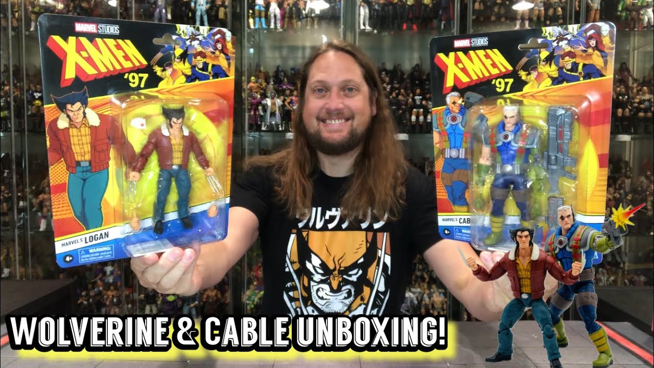 Wolverine & Cable X-Men 97 Unboxing & Review! - YouTube