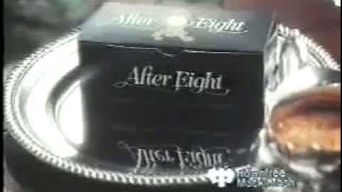 Vintage After Eight Choclates TV Ads 1970
