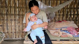 The baby has a high fever. Go buy fever-reducing medicine - Single mom life