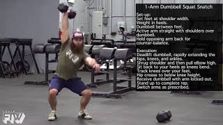 1-Arm Dumbbell Squat Snatch