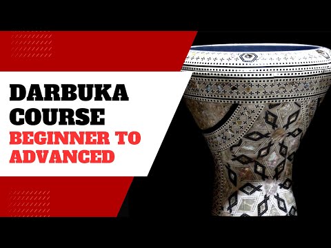 Mini Darbuka - Hand-Engraved Shell - HE-052 - YouTube
