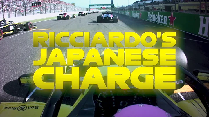Daniel Ricciardo's Charge Through The Field | 2019...