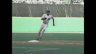 Lance Parrish RBI 2B vs David Cone NBC GOW 4/9/88