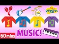 The Wiggles: Making Music! The Guitar Song | Songs with Piano | Play the Drums! Music Songs for Kids