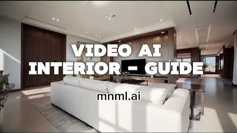 Video AI - Architecture Animation Guide Using AI