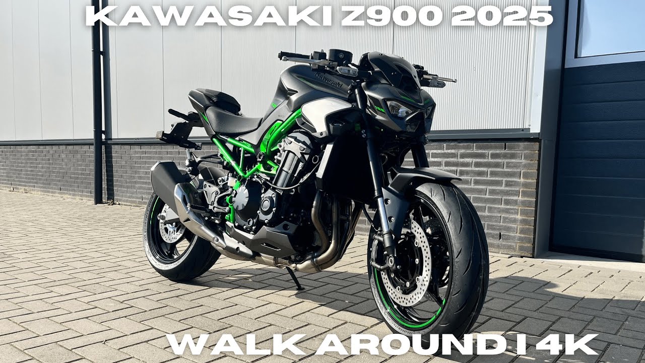 KAWASAKI Z900 2025 4K Walk Around