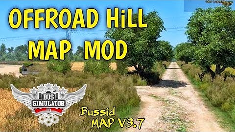 BUSSID MAP V3.7 _ Download Detail Road Map Mod🎢 Bus Simulator Indonesia // Offroad Map Mod // Bussid