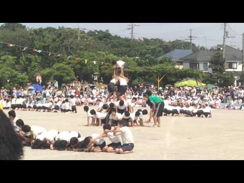150523運動会 日輝 組体操 