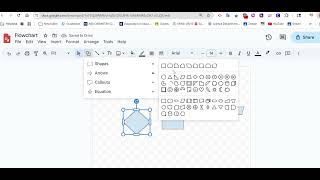 Make a Flowchart Using Google Drawings
