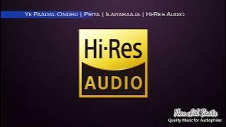 Ye Paadal Ondru | Priya | Ilaiyaraaja | K.J.Yesudas & S.Janaki | Hi-Res Audio