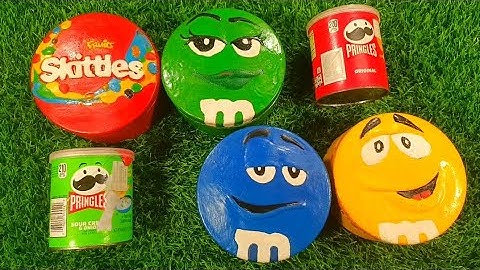 Satisfying Video | Unpacking 4 M&M