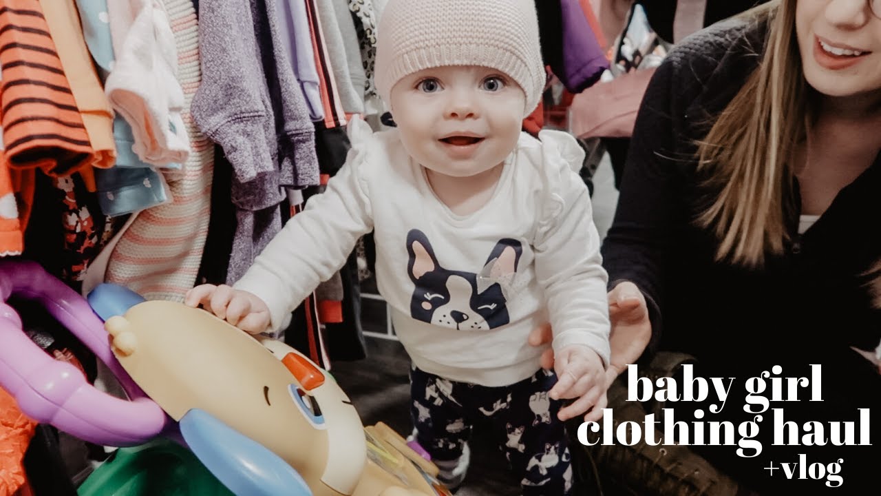 Getting Ready For Our BIG Family Adventure!! Baby Girl Clothing Haul