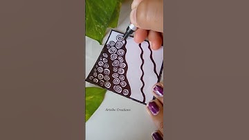 Zentagle art ❣️💞#art #satisfying #artist #zentangle #zen #shortsviral