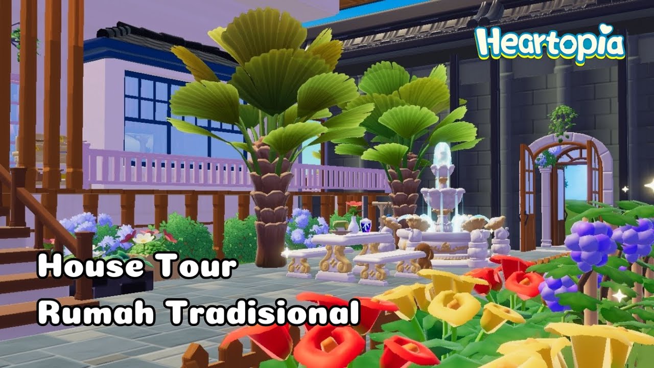 House Tour Dinasti Flutonium (Tapi Baru 50% Jadi) - Heartopia