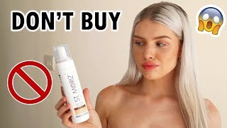 REVIEW - St. Moriz 'Dark' Instant Tanning Mousse