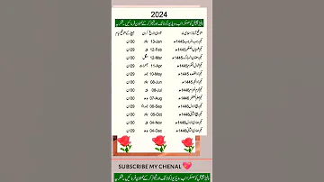 Islamic Calendar 2025 Urdu Calendar 2025 Shortfeeds Shortsfeed Shorts Viral Ytshorts Calendar 