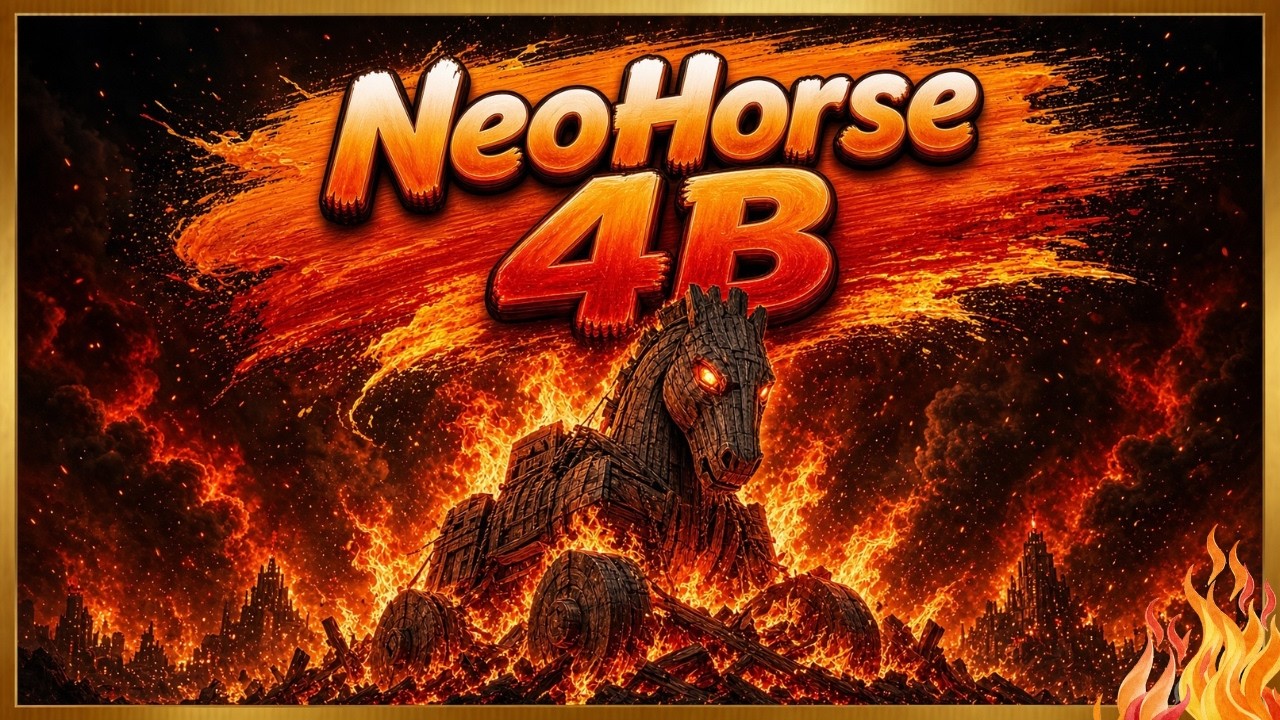 NeoHorse-1-4B: The Model That Trains Itself - Run Locally