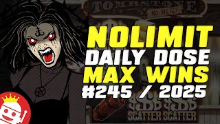 NOLIMIT CITY MAX WINS ⚡COMPILATION #245 / 2025