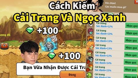 Ngọc Rồng Online - Thức dậy và săn boss lụm ngọc xanh và cải trang miễn phí cực đơn giản