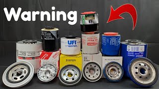 I can't believe what is inside Mobil1 oil filters vs Ferrari OEM filters