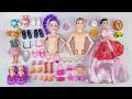 9 Minutes Satisfying with Unboxing Barbie Family Playset, Doll Dressup Set Toys ASMR | Review Toys