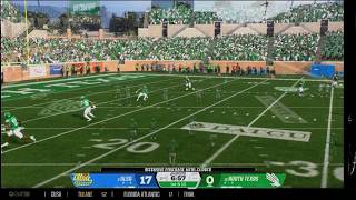EA SPORTS College Football 26 Yr.18 ULSA @ NORTH TEXAS