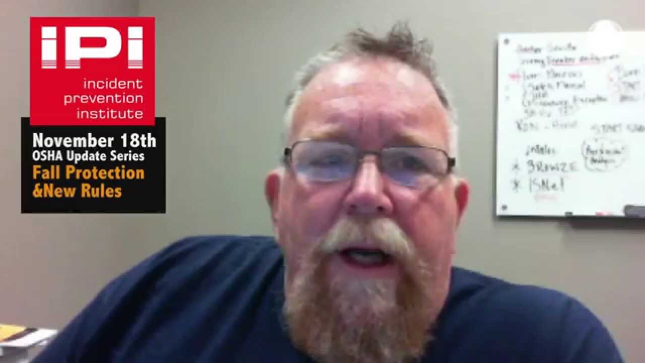 OSHA Rules Update re: Fall Protection - YouTube