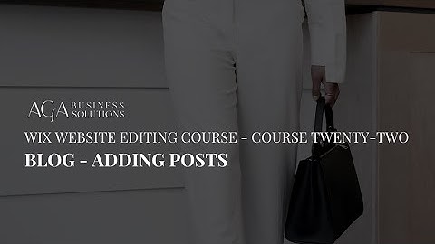 Wix Website Adding Blog Posts | Step-by-Step Tutorial for Beginners