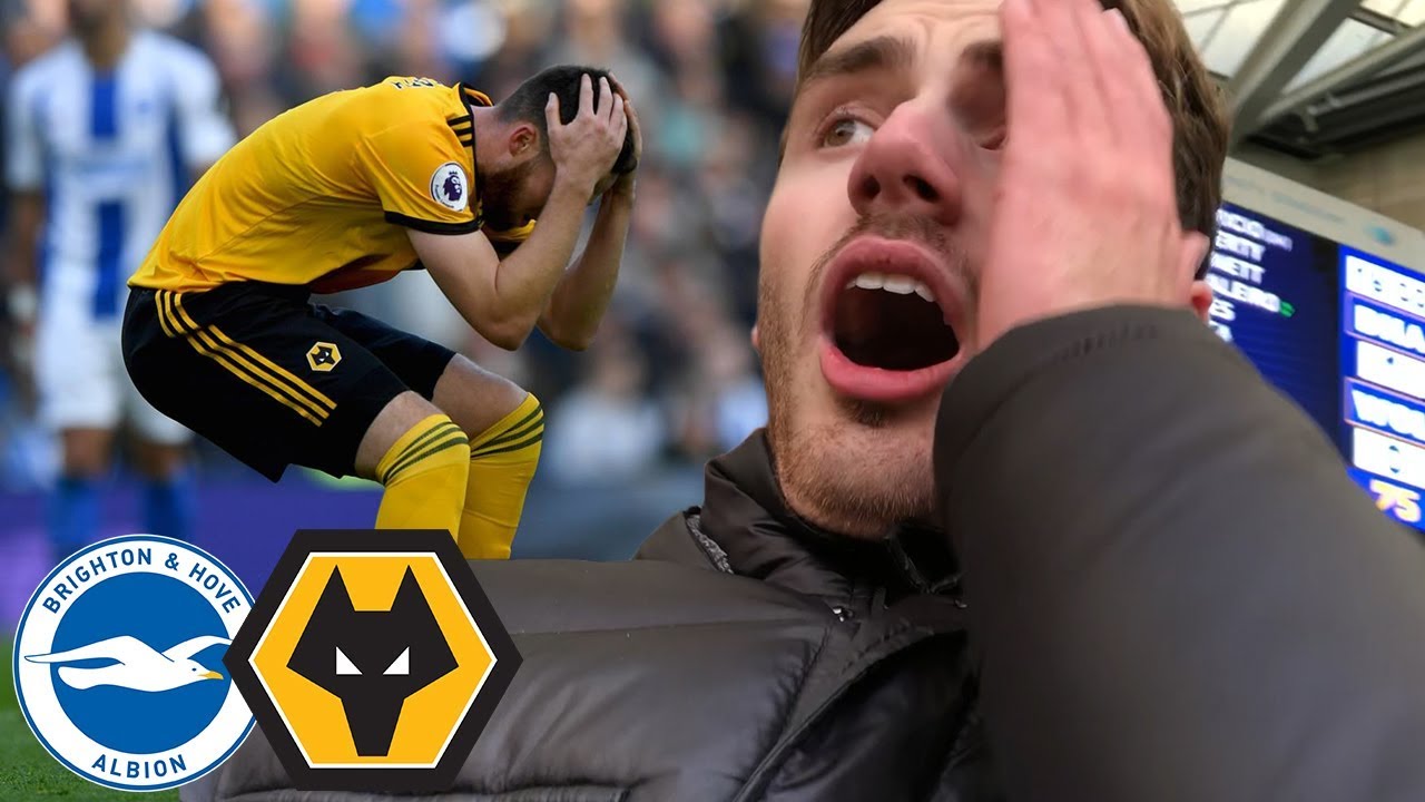 WHY WON'T IT GO IN?! Brighton Vs Wolves Away Day Vlog - YouTube