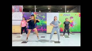 zumba dance - Tiempo | Wisin, Natti Natasha, Los Legendarios | Dance Coreo | zin Astry Supit