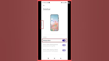 How to disable sidebar floating window setting #shorts