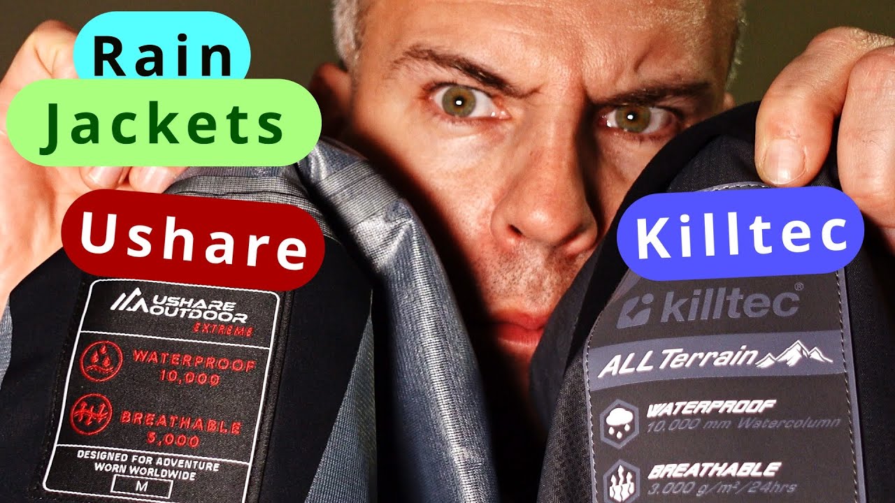 Jacket Outdoor Killtec Terrain All Ushare Waterproof vs - YouTube Obsidian