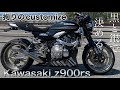 Kawasaki　Z900RS　2018年メタリックスパークブラックカスタム車両Kawasaki Z900RS 2018 Metallic Spark Black Custom Vehicle