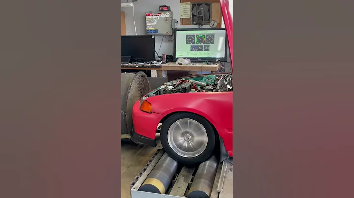 Dyno Tuning Civic D16z6 Turbo 12psi!