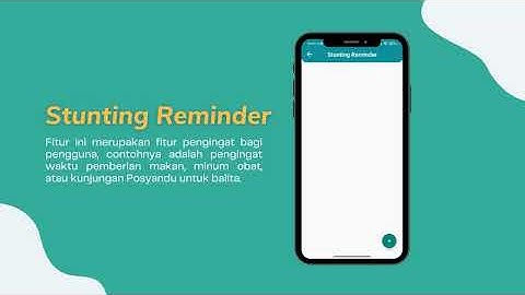 STUNTECH: Sistem Pencegahan Stunting