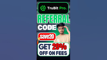 Trubitpro Referral Code : (save20) Get 20% Discount On Trading Fees | Trubitpro Invite Code
