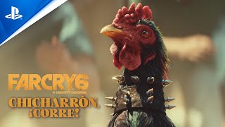 Far Cry 6: ¡Chicharrón, CORRE! - Tráiler CGI del GALLO MÁS PUNK🐔 | PlayStation España screenshot 2