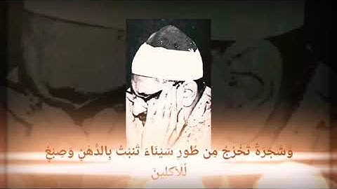تلاوة عطرة للشيخ محمد صديق المنشاوي  من سورة المؤمنون ١٨-٢٢ Minshawi